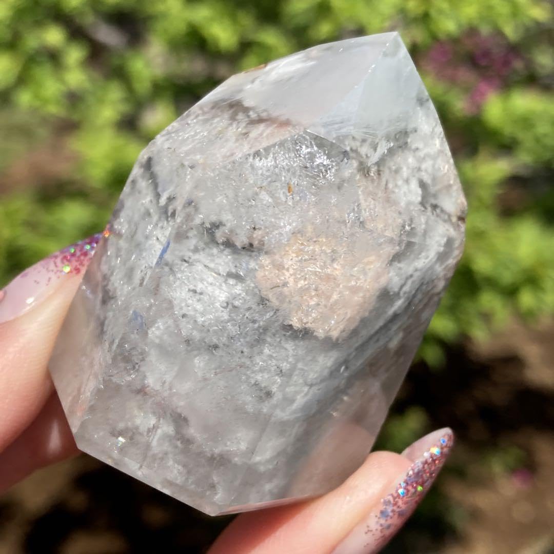 ガーデンクォーツ ポイント 庭園水晶 千層 Amazon.co.jp: ガーデンクォーツ ポイント 庭園水晶 千層